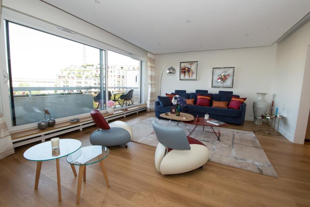 Luxueux Pied A Terre -trocadero - Tour Eiffel Et Champs De Mars Appartement Parijs